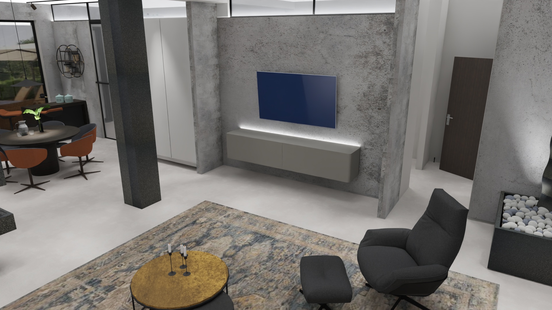 Wohn- und Essbereich